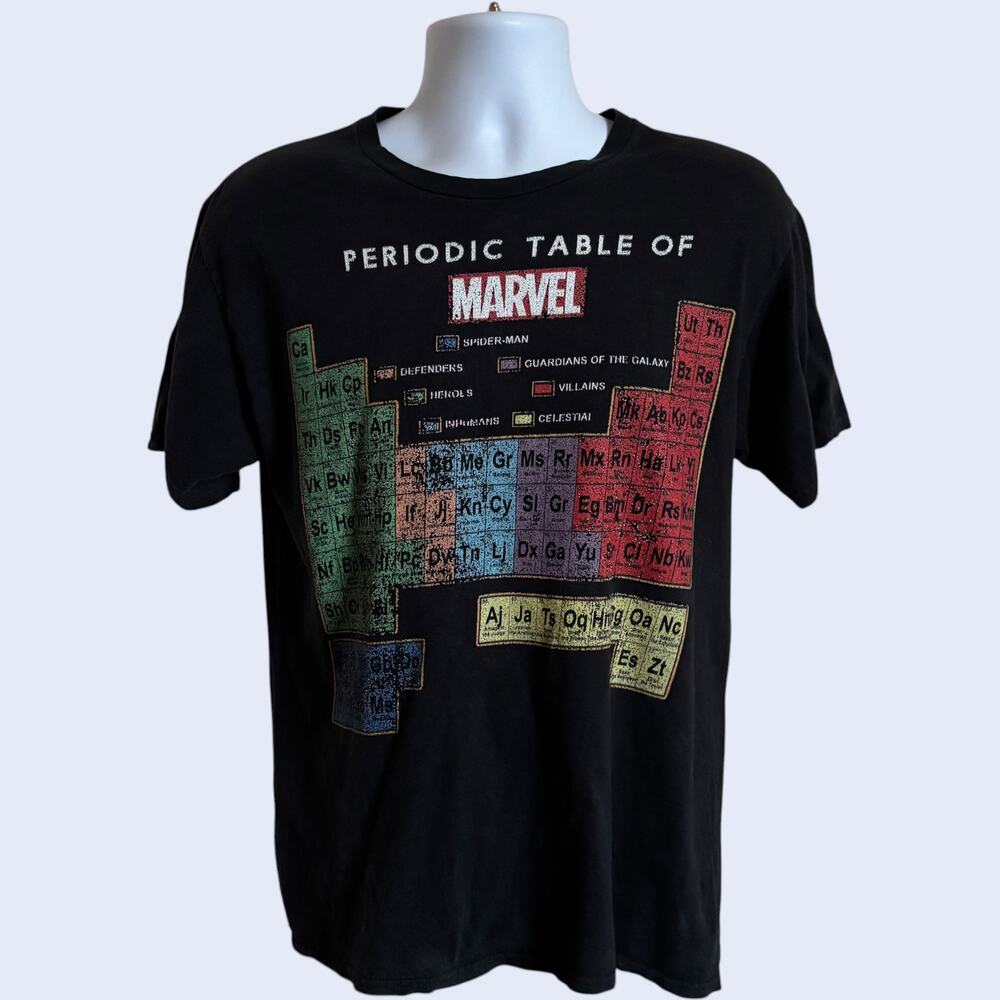Port & Company M Streetwear Marvel Graphic T-Shirt Black Regular